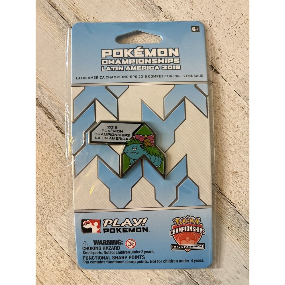 Pokémon Latin America Championships 2019 Competitor Pin SEALED